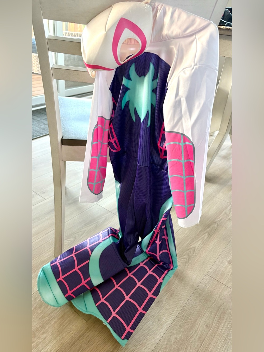 Ghost Spider Halloween Costume - Size Kids 3T-4T